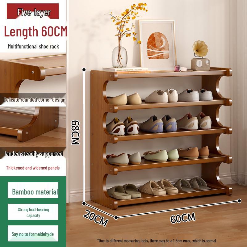 Mehrschichtiges Schuhregal für den Eingangsbereich, Aufbewahrungsregal für Studentenwohnheime und Mietwohnungen