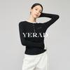 Loose and versatile elastic knitted top
