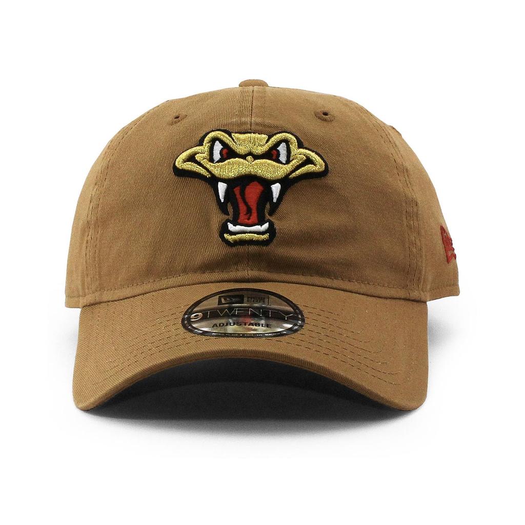 New Era Cap 9TWENTY Strapback Wisconsin Timber Rattlers MiLB ALT-2 CORE CLASSIC STRAPBACK CAP TAN WISCONSIN TIMBER RATTLERS Minor League MLB 920 Hat