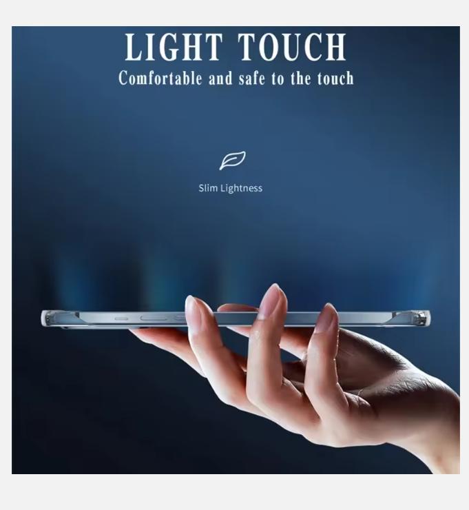 2025 For Iphone 16 15 11 12 13 14 Pro MAX XR XSMAX X XS MINI SE 7 8 PLUS Transparent Borderless Anti Drop Ultra Thin PC Hard Shell