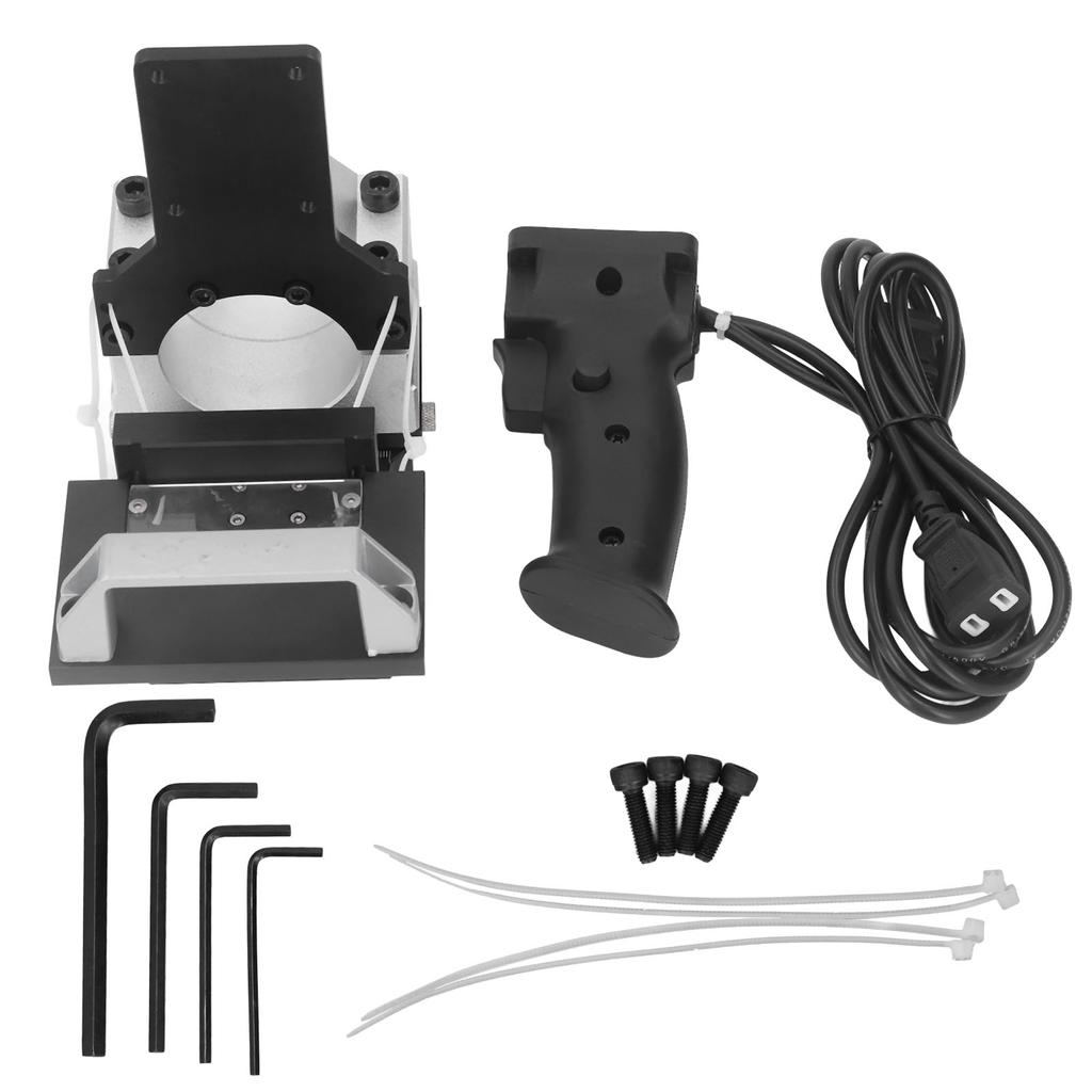 Woodworking Slotting Machine Bracket Aluminum Alloy Height Adjustment Movable Wood Trimmer Router