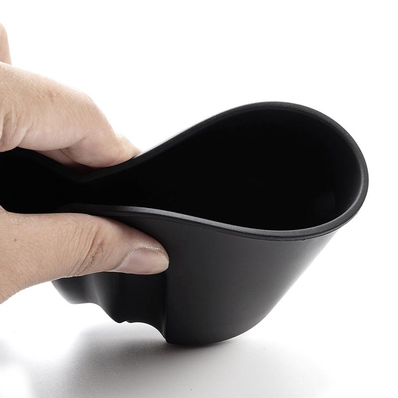 Fit For Ford Bronco   2/4 Door Black Inner Central Drinks Cup Holder Console Insert Cup Holder Kit Car Interior