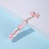 5ml Mini Perfume Bottle Refillable Leak-proof Empty Cosmetic Containers with Pendants Spray Rotating Bottle