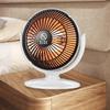 6 Inch Mini Desk Heater 200W Portable Personal Heater Energy Saving Safe Heating Overheat Protection For Office Home, Bedroom
