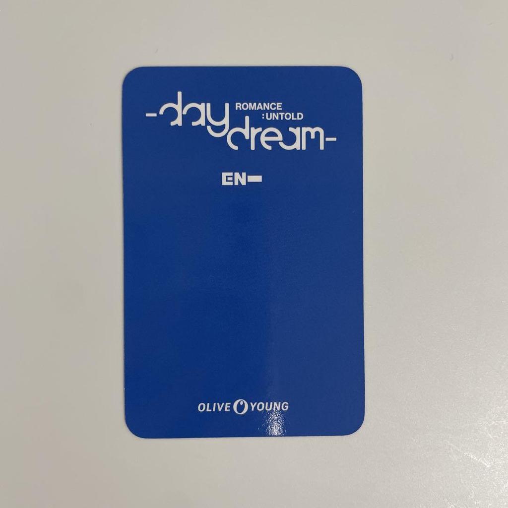 [USED] ENHYPEN daydream olive young trading card Heeseung