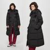 Women's Mid-Length Hooded Duck Down Jacket
