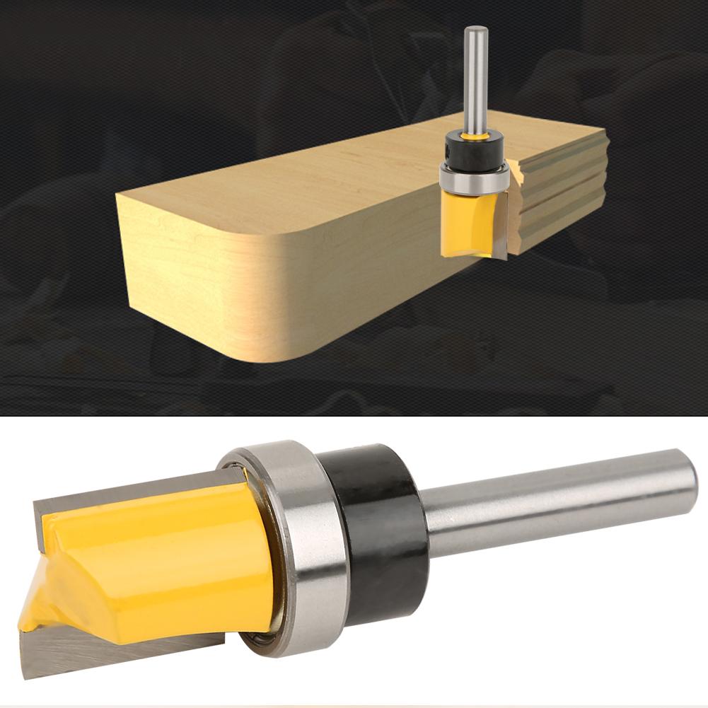 

14-дюймовый хвостовик с подшипником и заподлицо с деревообрабатывающей фрезерной головкой, плотницкий инструмент 14X34X20