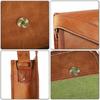 New Men's LARGE Vintage Laptop Messenger Handmade Briefcase Satchel Shoulder Bag