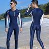 Professional Men's Plus Size Quick-Drying Muslim Swimsuit: Long Sleeve & Pants Set