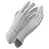 Sunscreen Gloves Women's UV Protection Thin Summer Ice Silk Fashion Hand Sleeves Outdoor Cycling Leaking Finger Sunscreen Gloves