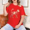 Vintage Floral Cat Design Print T Shirt Women Cat Lovers Gifts T-shirt Animal Lovers Fashion Tshirt Crew Neck Short Sleeve Tops