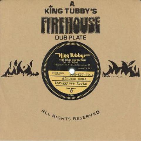

7inch Record STRUGGLERS ROOTS / SUPER BLACK - African Home / Cassanova DSRKT710 King Tubby s Du 1985 Japan Reggae, Ska & Dub