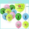 Baloane Latex Multiple cu Tematică Cocomelon Colorate pentru Decor Petrecere de Ziua Copiilor