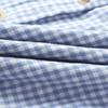 FAPAI Women's Pure Cotton Long Sleeve Plaid Shirt