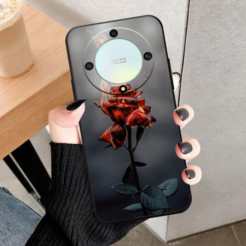For Honor Magic 6 Lite 5G Case Soft Silicone Cool Wolf Shockproof Cover For Huawei Honor Magic6 Lite 5G TPU Coque Lion Fundas