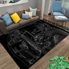 car Pattern Printed Rug suitable for living room game room computer room bedroom carpet home Halloween gift birthday gift