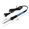 Blue Electric Soldering Iron - Temperature-Controlled, 220V EU & 110V US Specifications, Model E18