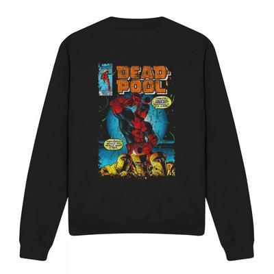Deadpool Moletom Unissex Adulto Capa de Quadrinhos Você Queria