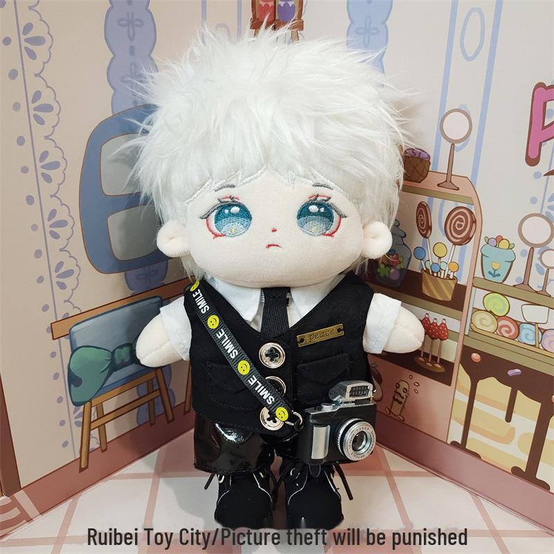 He Junlin 20cm Cotton Doll - Authentic, Cute Plush Holiday Gift