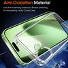 Shockproof Acrylic Hard Case for iPhone 17 Air Cover Silicone Soft Back Cover for iPhone 17 16 15 14   11 Pro Max Mini Shell