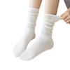 Women's College Style Mid-Calf Cotton Socks - Autumn/Winter Collection