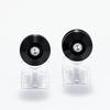 Daytona Aluminum Billet Motorcycle Bar End General Purpose Inner Diameter 14-19 Heavy Weight Bar End High Dish Black 72039