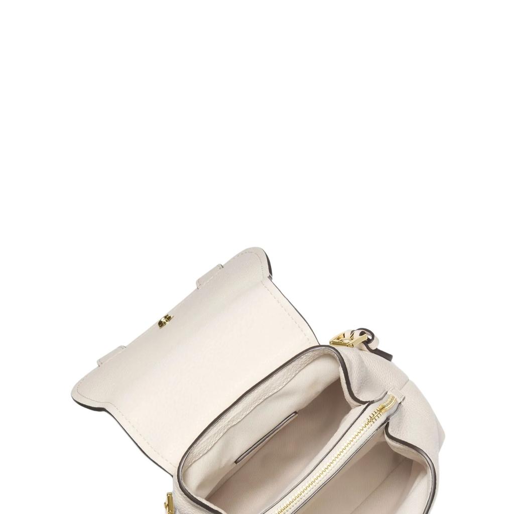 New MICHAEL KORS Quinn Cow Leather Crossbody Bag, Backpack Extra Small Women's Milk White 30T5GQNB0L-289