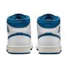 Air Jordan 1 Mid Industrial Blue Men Sneakers White FN5215-141