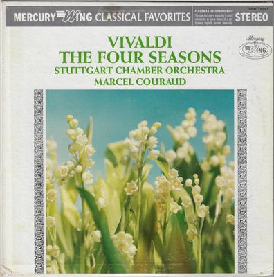 LP Record ANTONIO VIVALDI , STUTTGARTER KAMME - Vivaldi The Four Seasons SRW18041 Mercury Wing US Classical Used