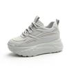 Lightweight Dad Shoes Women's Spring 2025 New Super Fire Soft-soled Casual Shoes Little White Shoes Thick-soled Inner Height-increasing Women's Shoes