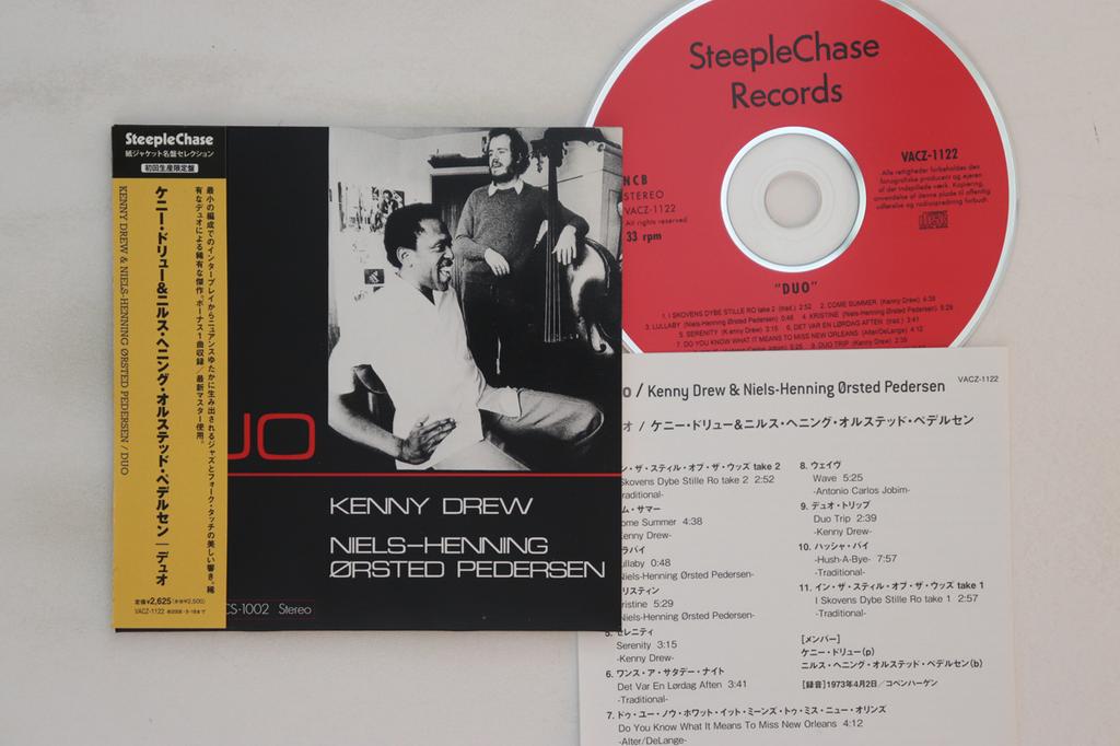 CD KENNY DREW, NIELS-HENNING ORSTED PE - Duo VACZ1122 VIDEOARTS MUSIC 2008 Japan Obi Jazz Used