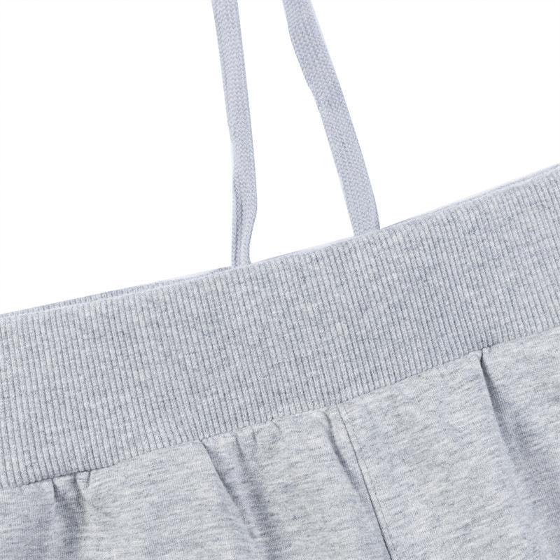 New MLB Knitted Sweatpants Unisex Gray 3LPTB0431-43MGS