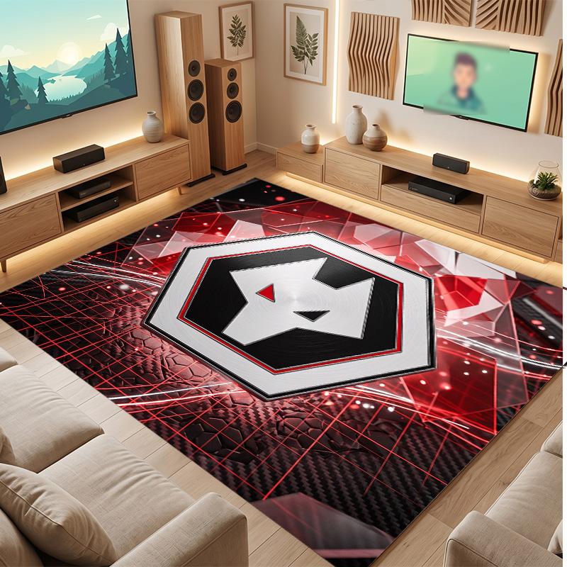 Wolverhampton Wanderers Football Print Crystal Velvet Rug, Comfortable Water Absorbent Non Slip Indoor Floor Carpet