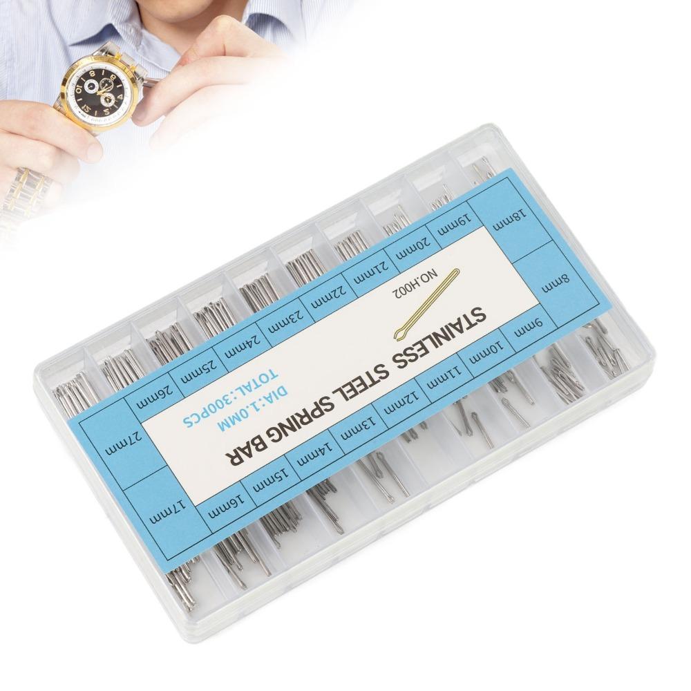 8-27mm Length Watch Split Pins 1mm Thickness Watch Bracelet Split Pins  Watchmaker