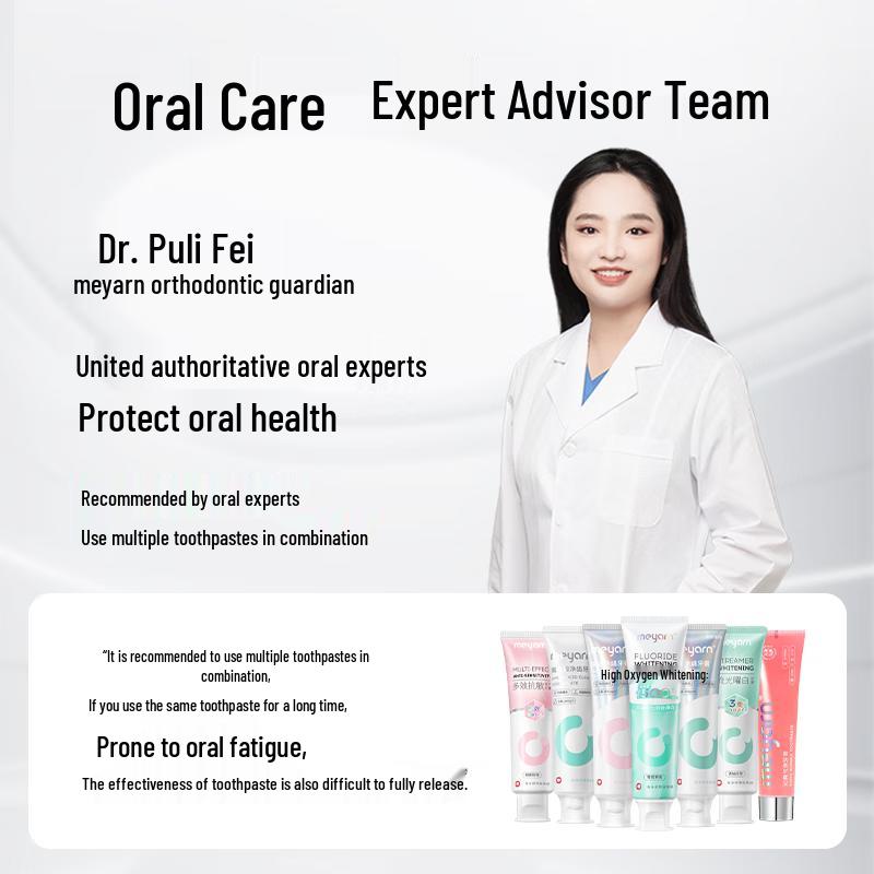 meyarn Orthodontic Fluoride Toothpaste