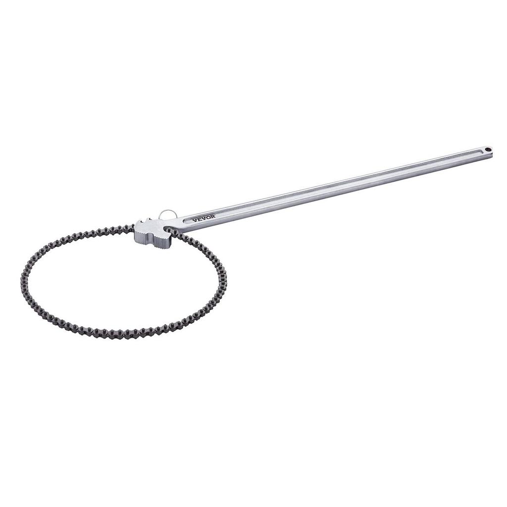 Chain Wrench 48 inch Chain Pipe Wrench 13.4 inch Dia Capacity Reversible