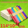 Birch Wooden Popsicle Sticks, 93x10x2mm, Ideal for Ice Cream and DIY Projects, Large Quantity Available.