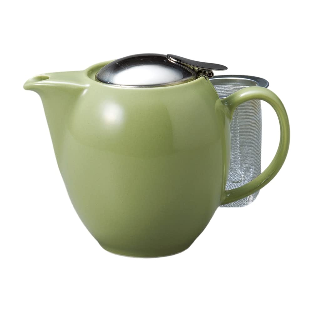 Ale-net 350cc Teapot with Tea Strainer, Mino Ware Porcelain, Made In Japan