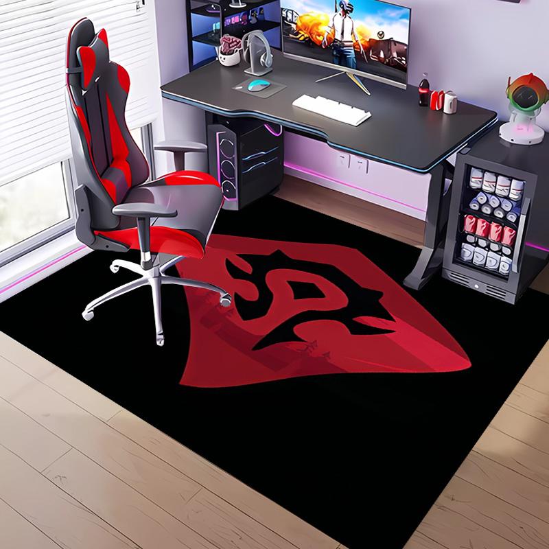 1pc World of Warcraft Entrance Mat, Non-Slip Mat Area Rug,Room Decor, Outdoor Decor, Kitchen Rug,Doormat - Machine Washable, Easy To Clean