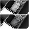 For Tesla Model Y 2025+ Juniper Center Console Lower Storage Box Car Tray Organizer Accessories Tidying Black