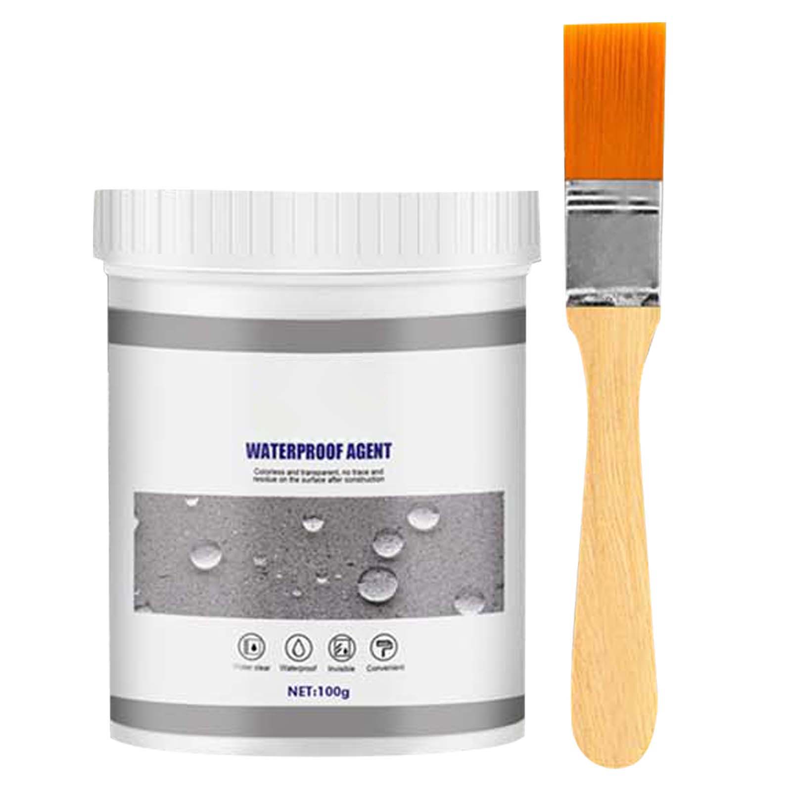 

Waterproof ant - Bathroom Kitchen Wall Repair Coating, No Demolition Tile Crack Filler with Brush