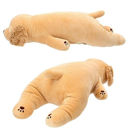 LIV HEART Premium Sleepy Animals Sora the Golden Retriever Body Medium Size 56cm in Fluffy and Squishy Plush Perfect as a Pillow, (Approx. Length),