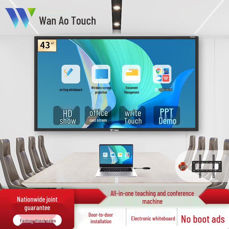 WANAO Touch Commercial & Industrial Display Solutions CN Plug (adapter Included)