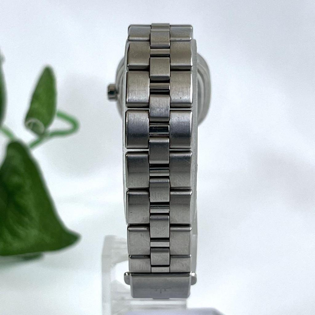 [USED] Seiko Credor Aqua Watch, White Dial, Quartz Movement, Blue Hands, Women's
