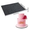 Resuable Cake Texture Silicone Baking Mold Non-stick Pastry Swiss Roll Chocolate Ice Cream Decorative Tools Gadgets Accessories