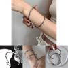 Chic Titanium Steel Bamboo Bracelet With Electroplating For Long-lasting Shine