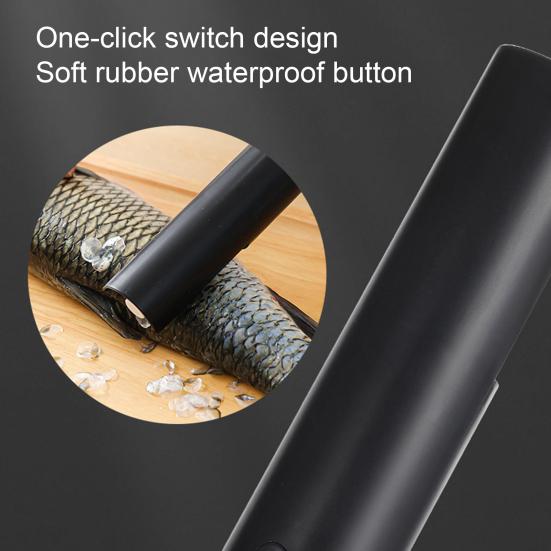 Cordless Electric Fish Scaler Rechargeable Stainless Steel Descaler Handheld Portable Coconut Grater Peeler Shredder Fish Prep Tool