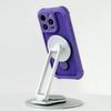 for Magsafe 360° Rotation Metal Stand Phone Case for iPhone 17 12 13 16 Pro Max 17 Pro 14 15 Plus Airbag Shockproof  Matte Cover
