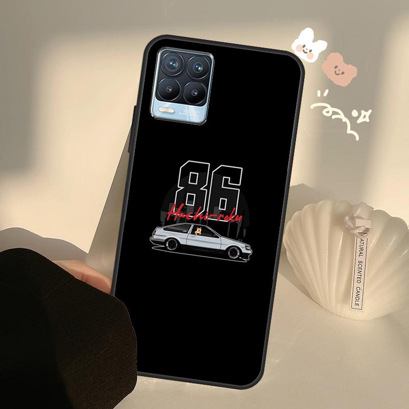 JDM Tokyo Drift Sportwagen Für Realme 8 9 Pro Plus GT Neo 2 GT Master 9i 8i Handyhülle Für OnePlus 9 10 Pro 9R Nord2