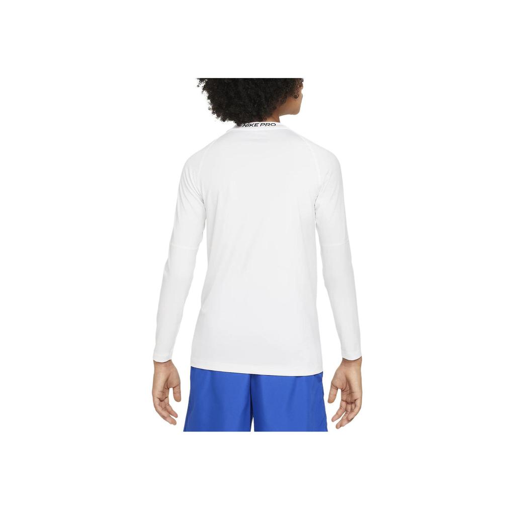 Nike Dri-FIT Long-Sleeve Top Kids Tops White FJ6822-100